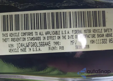 2013 Jeep Wrangler Unlimited Rubicon z USA, uszkodzony, nr VIN 1C4HJWFG0DL566445